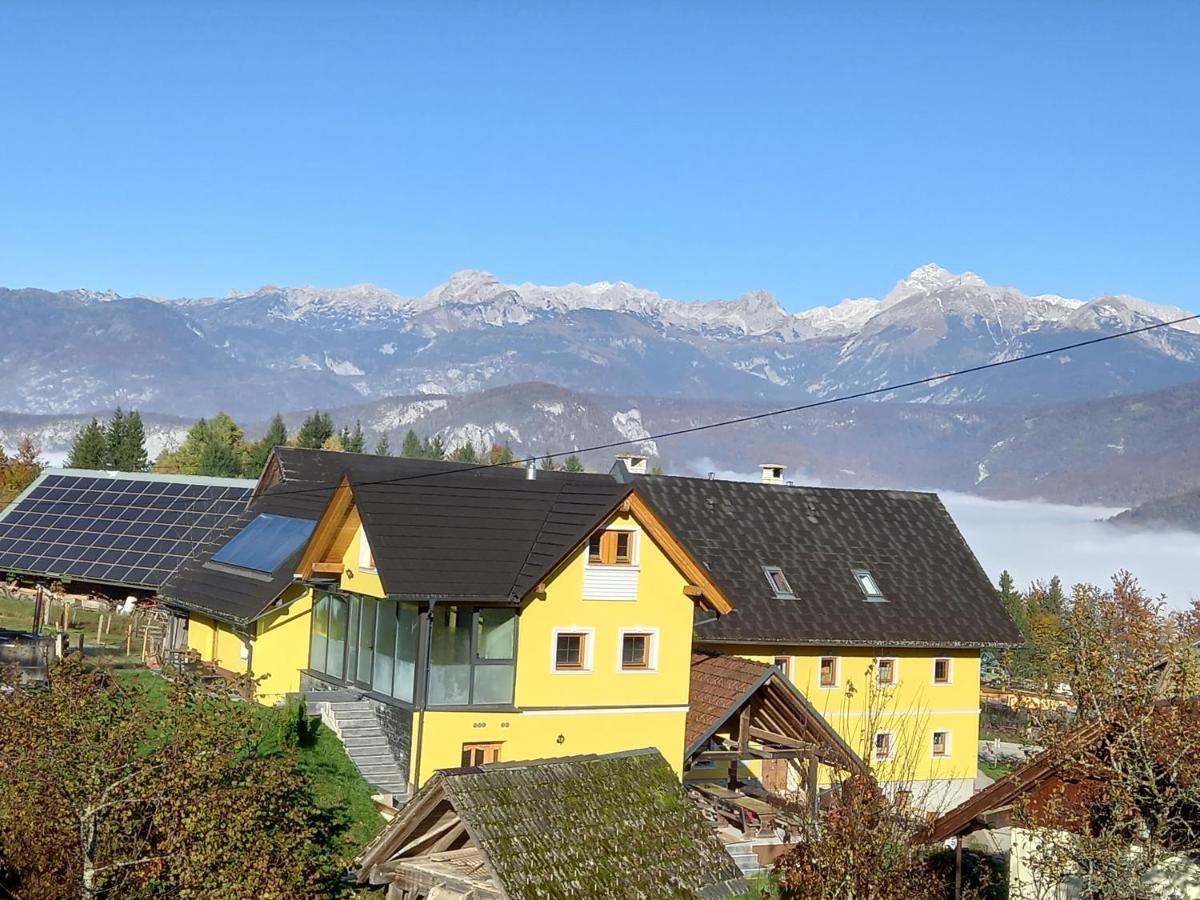 Tubej Mountain Room With Terase Bohinjska Bistrica ภายนอก รูปภาพ